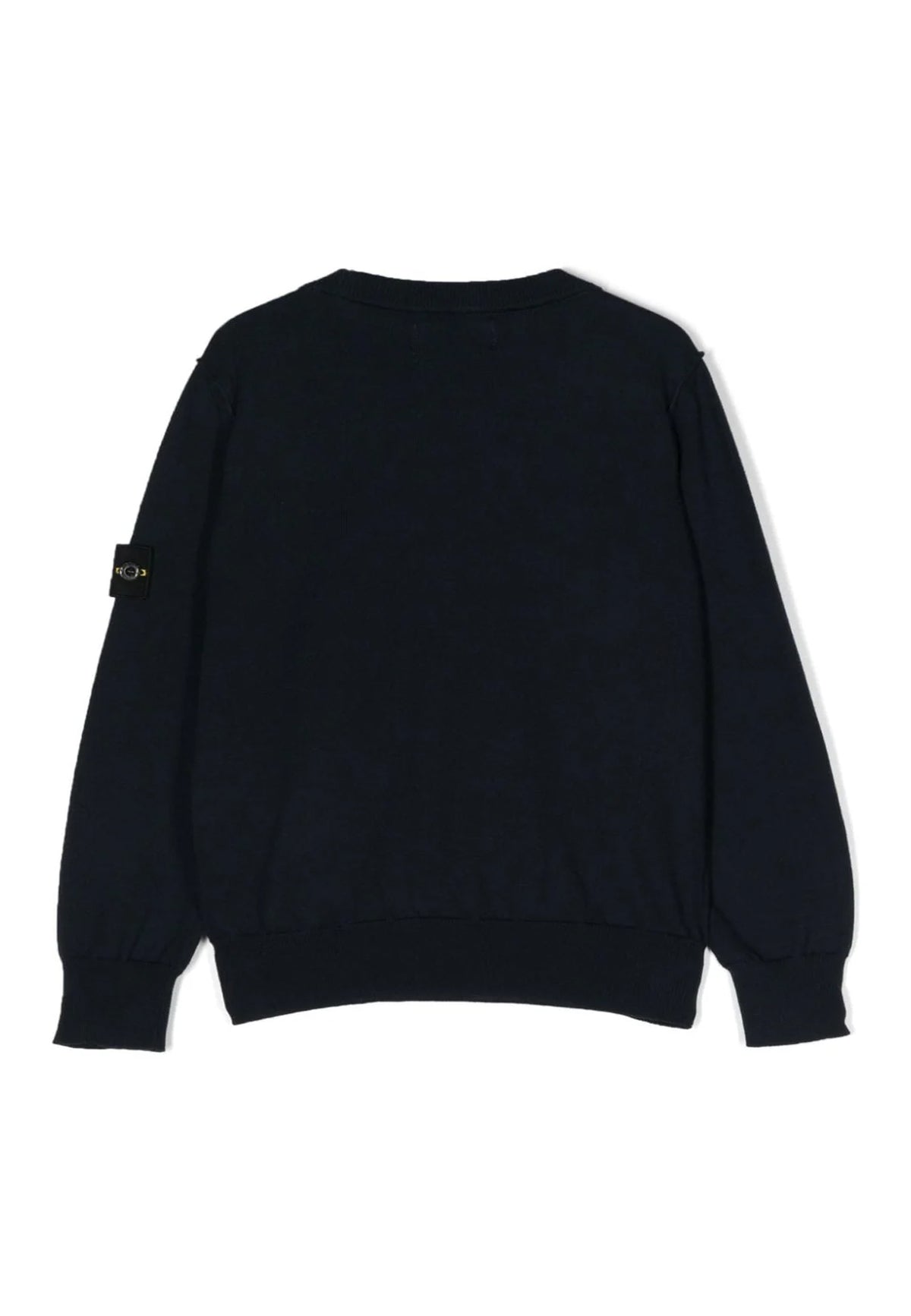 Maglia bambino Stone Island blu navy in cotone | ViaMonte Shop