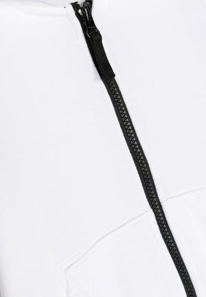 Felpa bambino Stone Island bianca in cotone | ViaMonte Shop