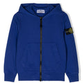 Felpa bambino Stone Island blu in cotone | ViaMonte Shop