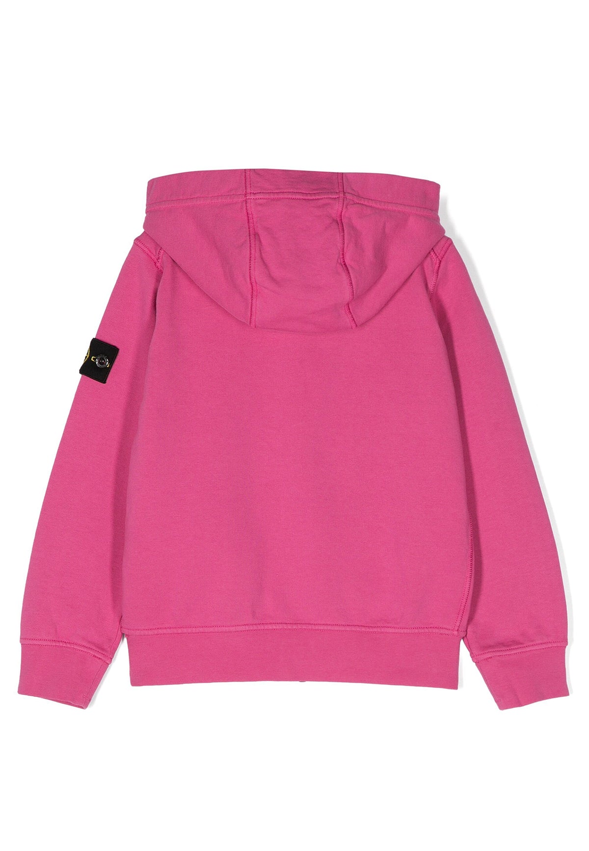 Felpa bambino Stone Island fucsia in cotone | ViaMonte Shop
