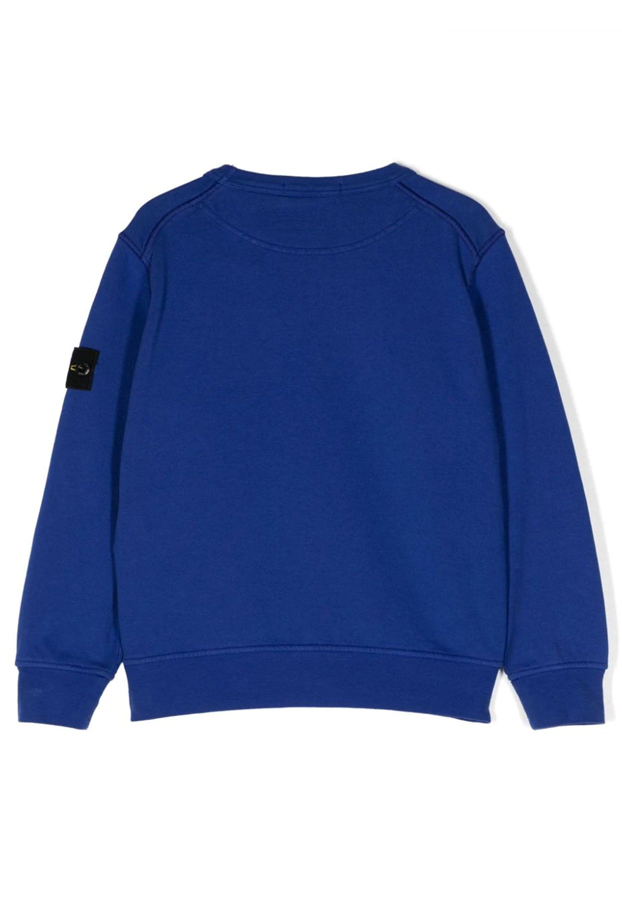 Felpa bambino Stone Island blu in cotone | ViaMonte Shop