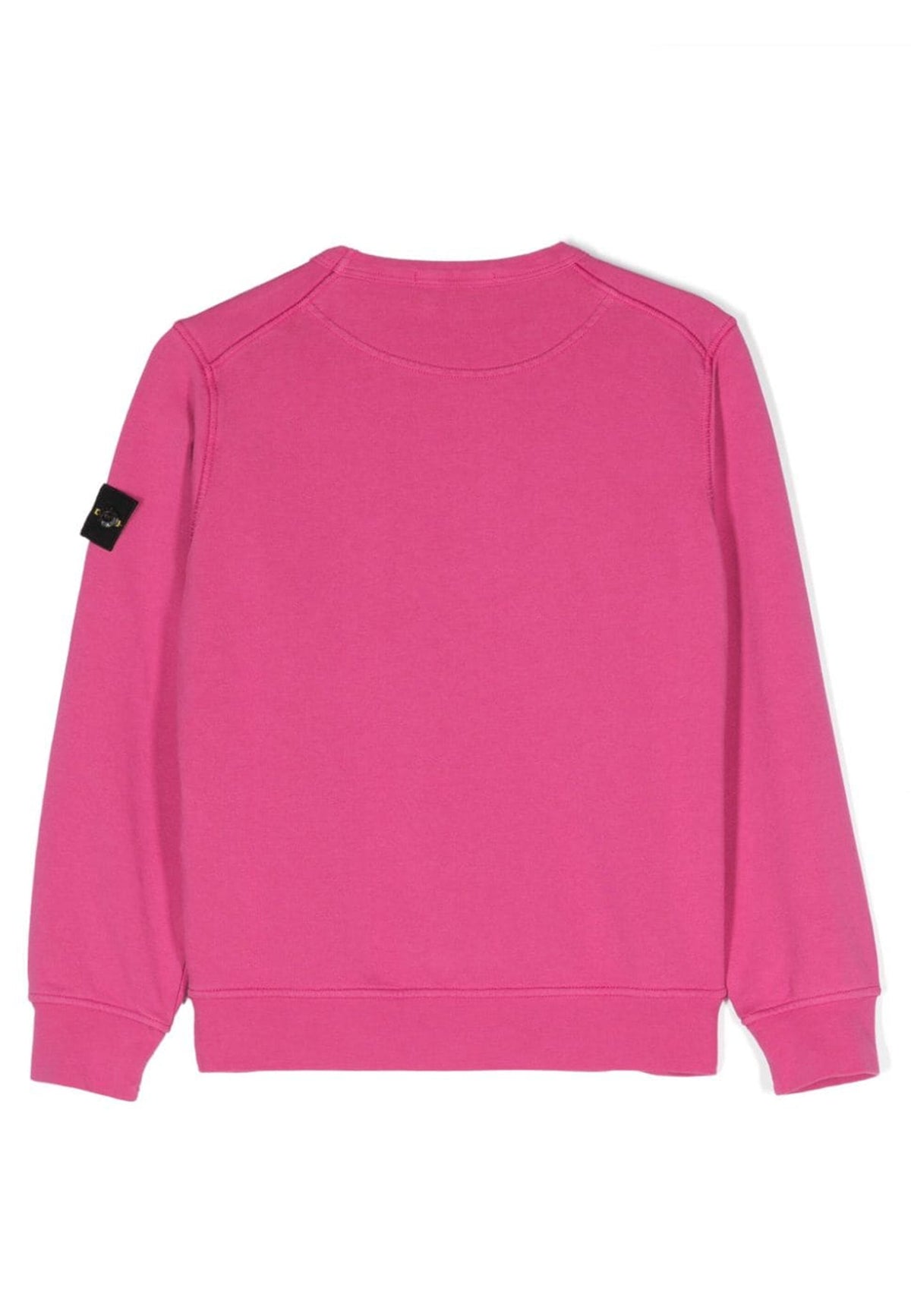 Felpa bambino Stone Island fucsia in cotone | ViaMonte Shop