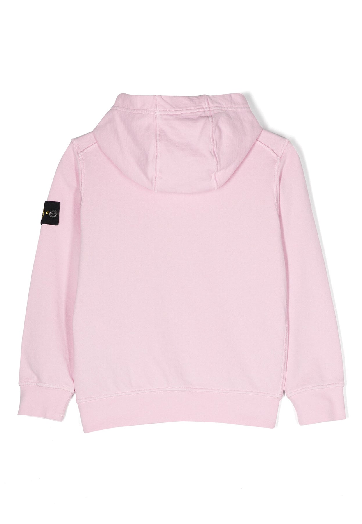 Felpa bambino Stone Island rosa in cotone | ViaMonte Shop