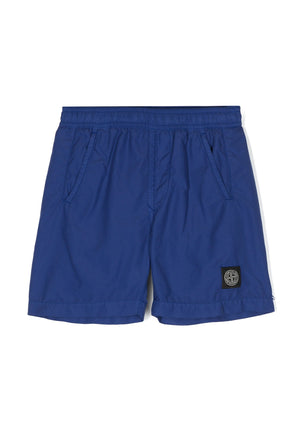 Costume bambino Stone Island blu in nylon | ViaMonte Shop