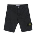 Bermuda bambino Stone Island blu navy in cotone | ViaMonte Shop