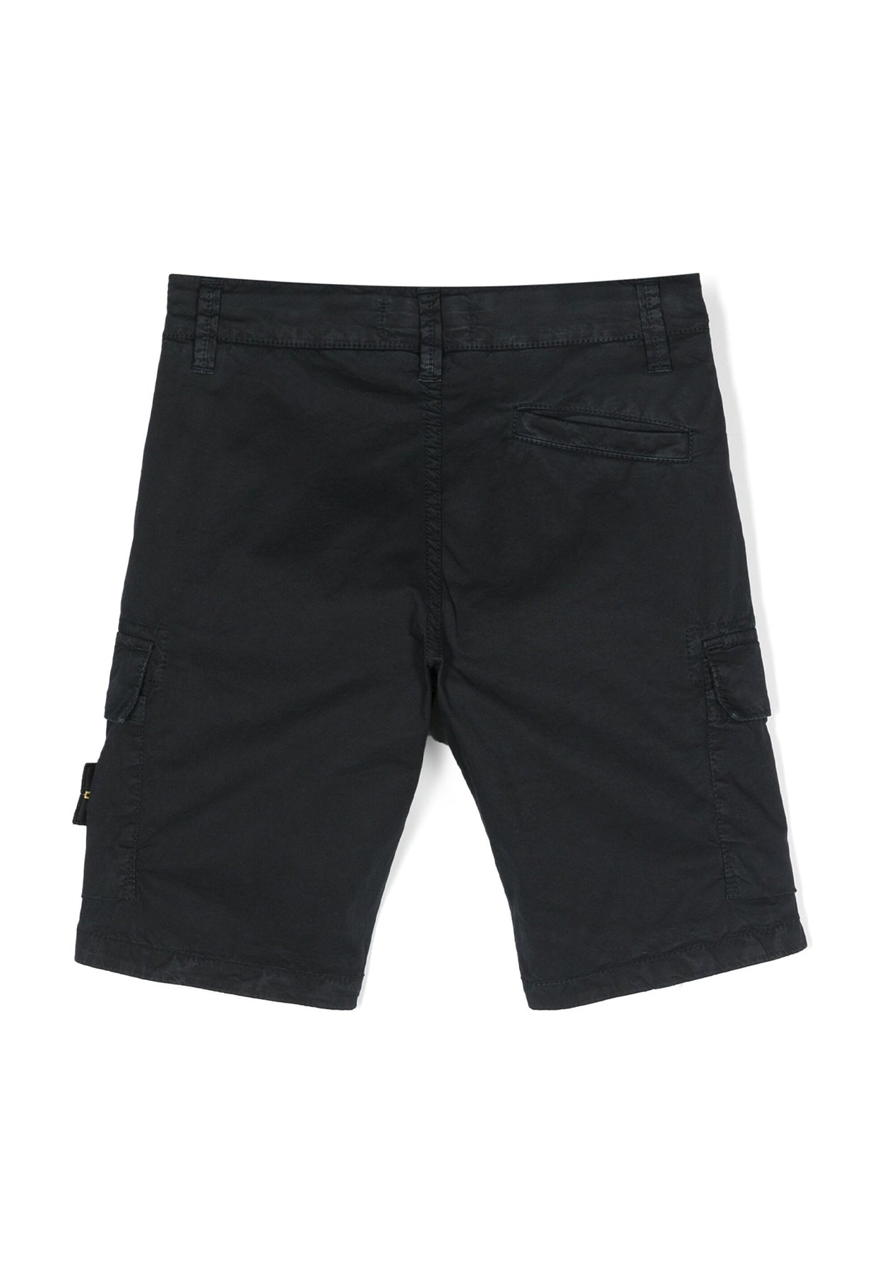 Bermuda bambino Stone Island blu navy in cotone | ViaMonte Shop