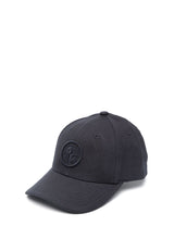 Cappello bambino Stone Island blu navy in cotone | ViaMonte Shop