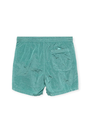 Costume bambino Stone Island verde acqua in nylon | ViaMonte Shop