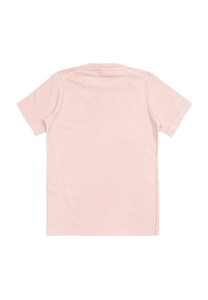 T-shirt bambino Stone Island rosa in cotone | ViaMonte Shop