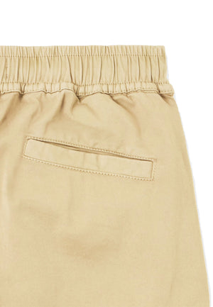 Bermuda bambino Stone Island beige in cotone | ViaMonte Shop
