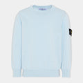 Maglia bambino Stone Island celeste in cotone | ViaMonte Shop
