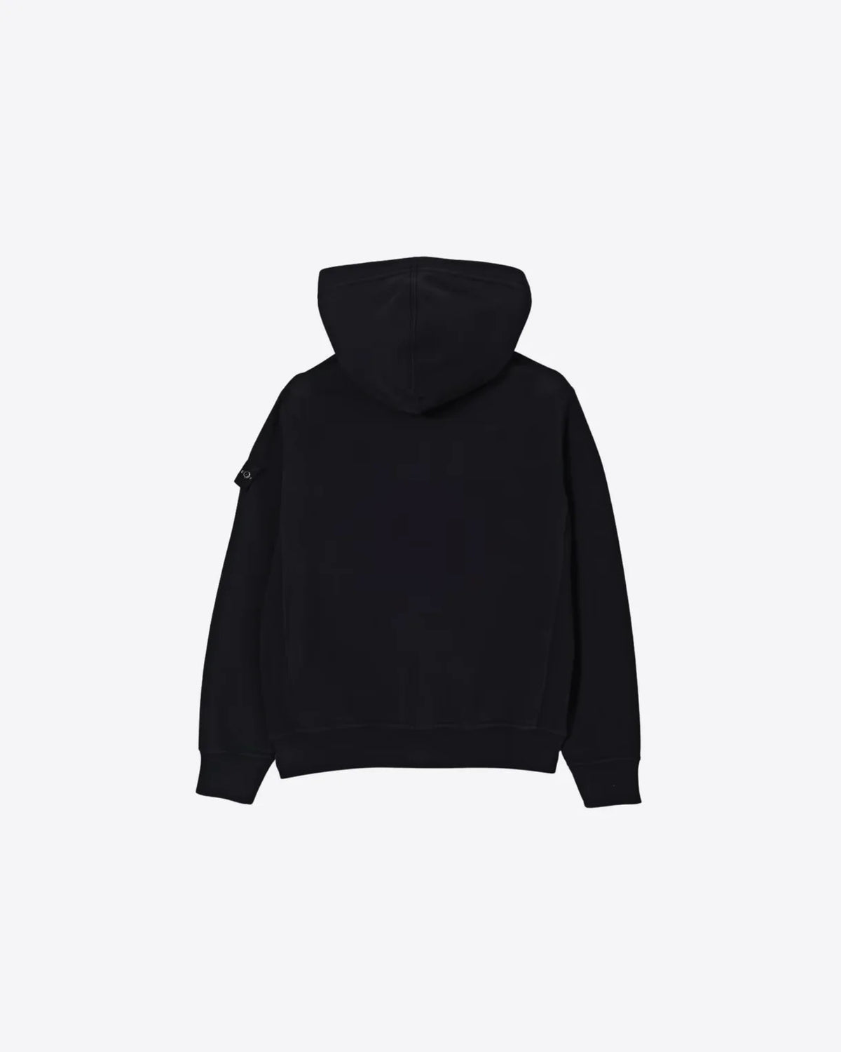 Felpa bambino Stone Island nera in cotone | ViaMonte Shop