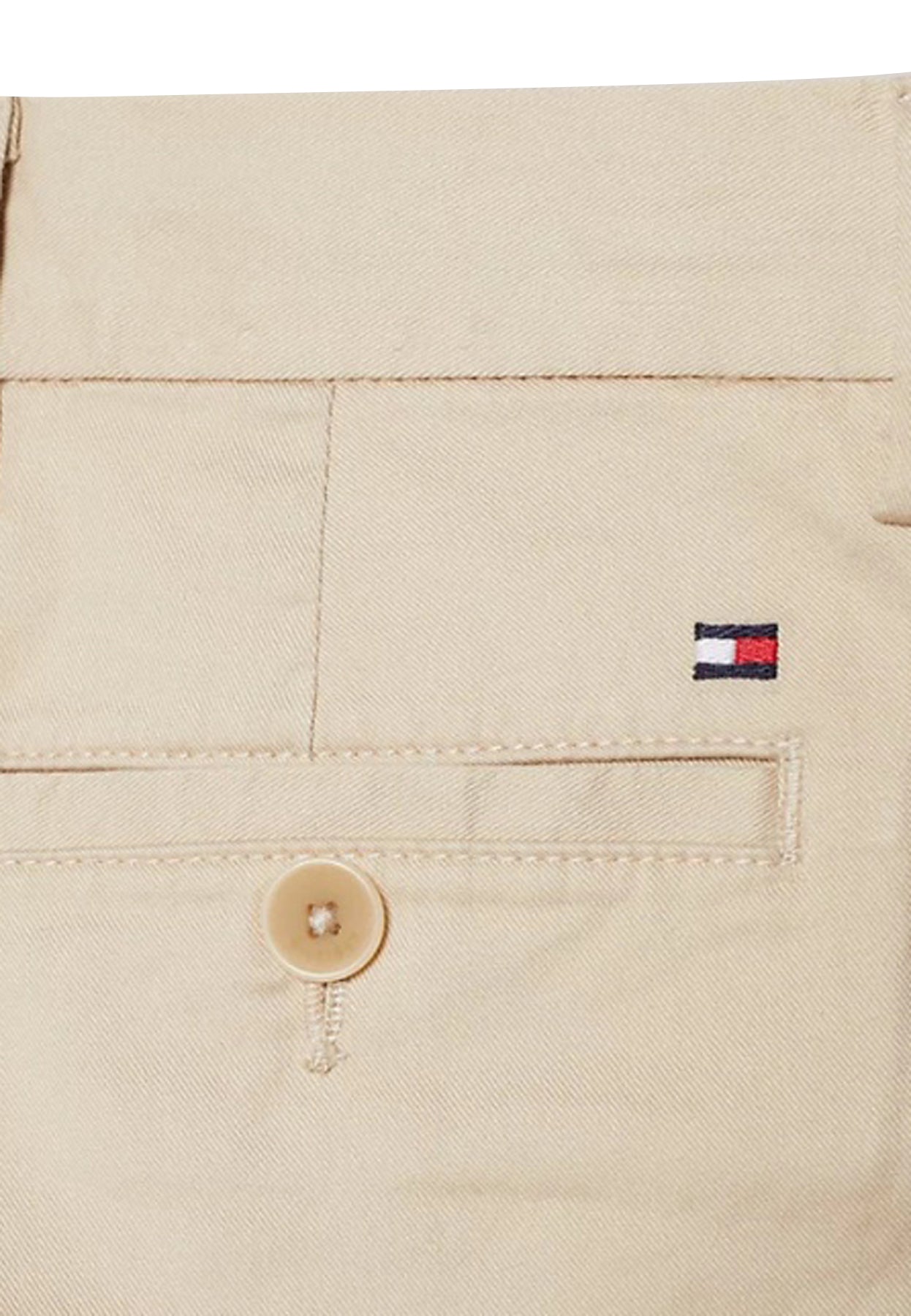 Pantalone bambino Tommy Hilfiger beige in cotone | ViaMonte Shop