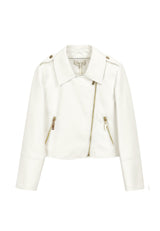 Giubbino bambina Twinset bianco | ViaMonte Shop
