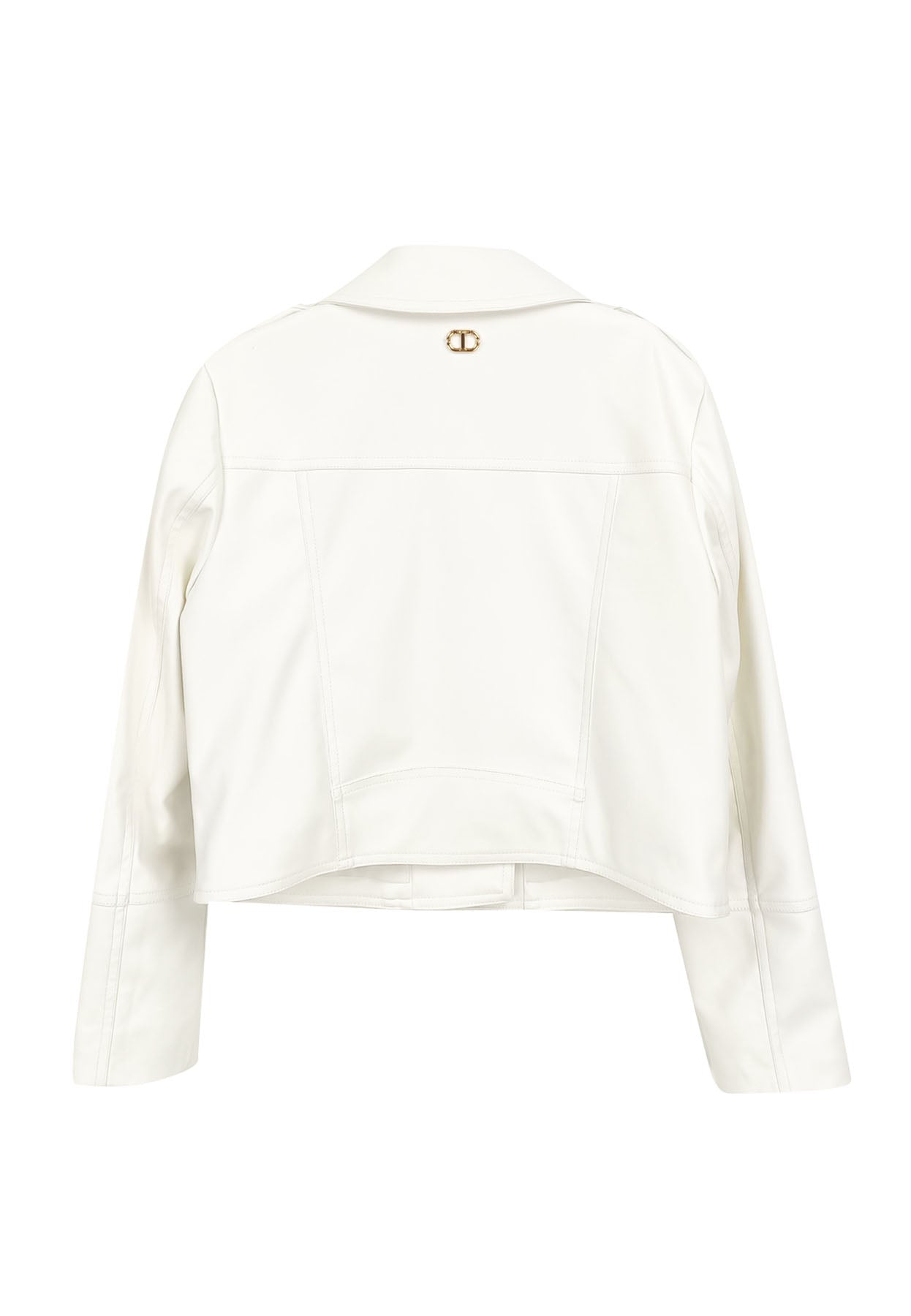 Giubbino bambina Twinset bianco | ViaMonte Shop