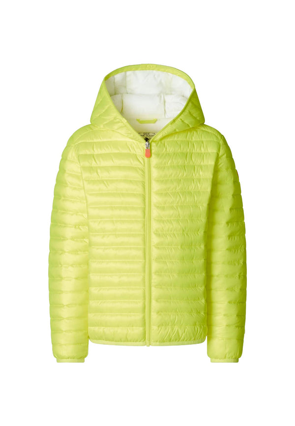 Save the duuck Giallo Child jacket