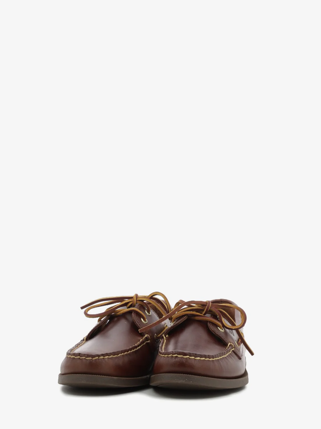 Mocassino Ao 2 Eye deep mahogany Leather Smooth | ViaMonte Shop