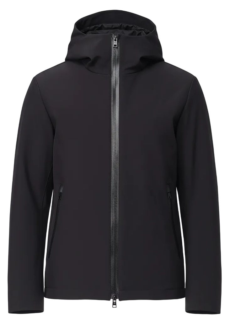 Woolrich Soft Shell Pacific Jacket - Black