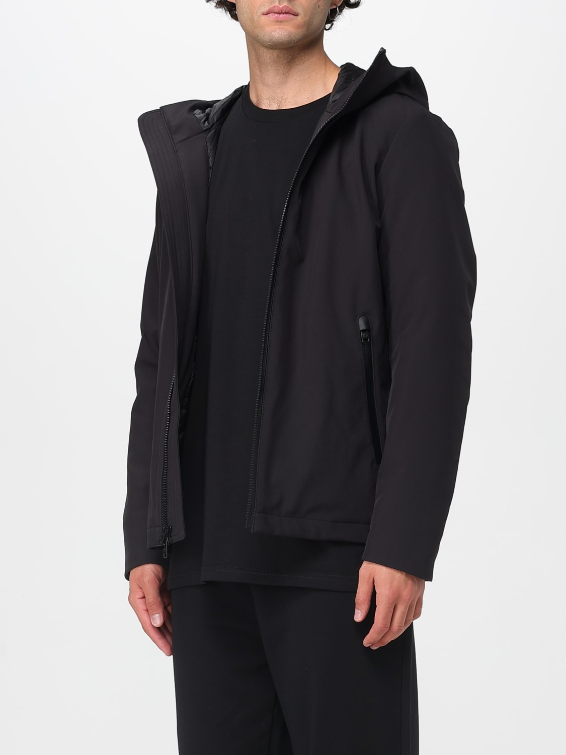 Woolrich Soft Shell Pacific Jacket - Black