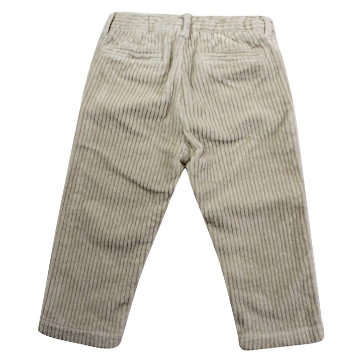 ViaMonte Shop | Il Gufo pantalone bambino beige in velluto