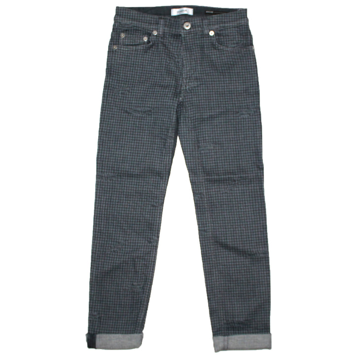 ViaMonte Shop | Dondup jeans Ritchie bambino pied de poule in cotone