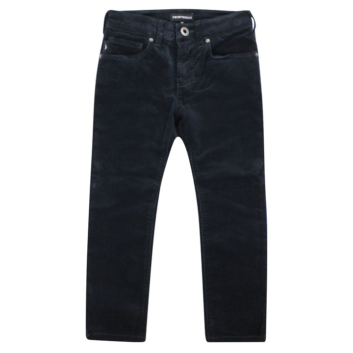 ViaMonte Shop | Pantalone bambino blu in velluto