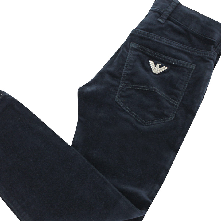 ViaMonte Shop | Pantalone teen blu in velluto