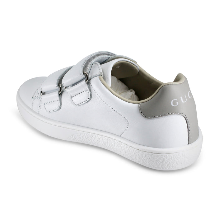 ViaMonte Shop | Gucci sneakers bambino bianchi in pelle
