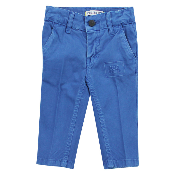 ViaMonte Shop | Ice Iceberg Pantalone baby boy blu in cotone