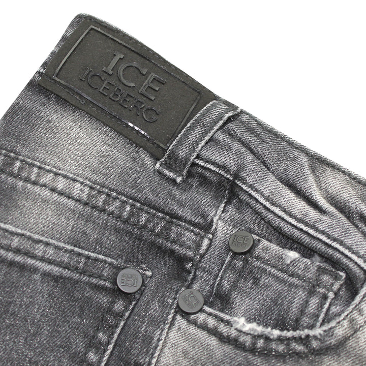 ViaMonte Shop | Ice Iceberg jeans baby boy grigio in cotone