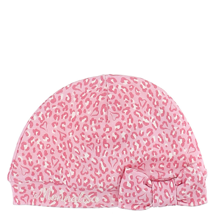 ViaMonte Shop | Monnalisa monnalisa cappello baby rosa in jersey di cotone