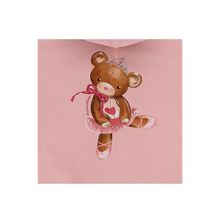 ViaMonte Shop | Monnalisa felpa bambina in cotone rosa