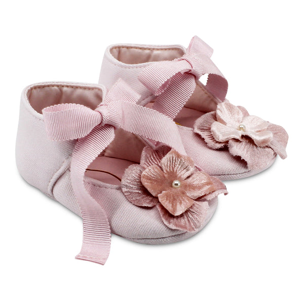 ViaMonte Shop | Monnalisa scarpa copripiedi baby rosa punto Milano