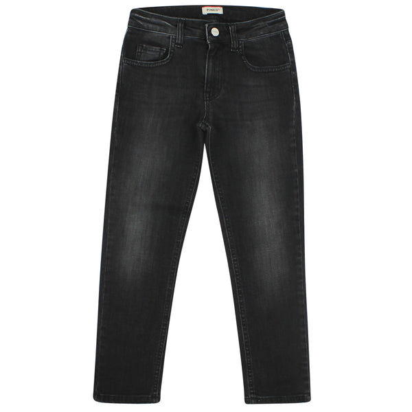 ViaMonte Shop | Pinko jeans teen nero in cotone stretch