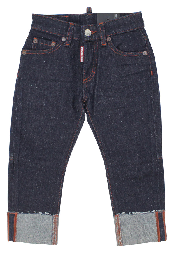 ViaMonte Shop | Dsquared2 bambino Sailor jeans in denim di cotone