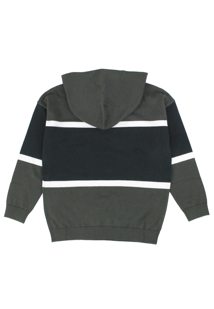 ViaMonte Shop | Emporio Armani bambino maglia color block in misto lana