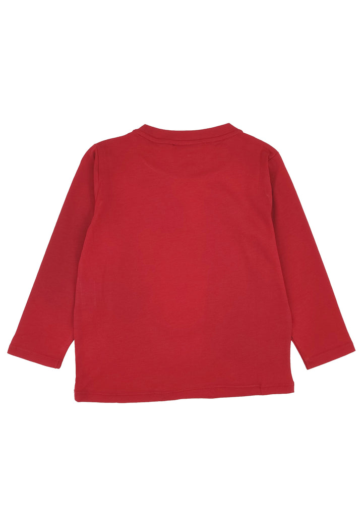 ViaMonte Shop | Emporio Armani teen t-shirt rossa in jersey di cotone