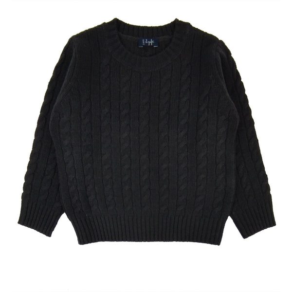 ViaMonte Shop | Il Gufo bambino maglia grigia in lana