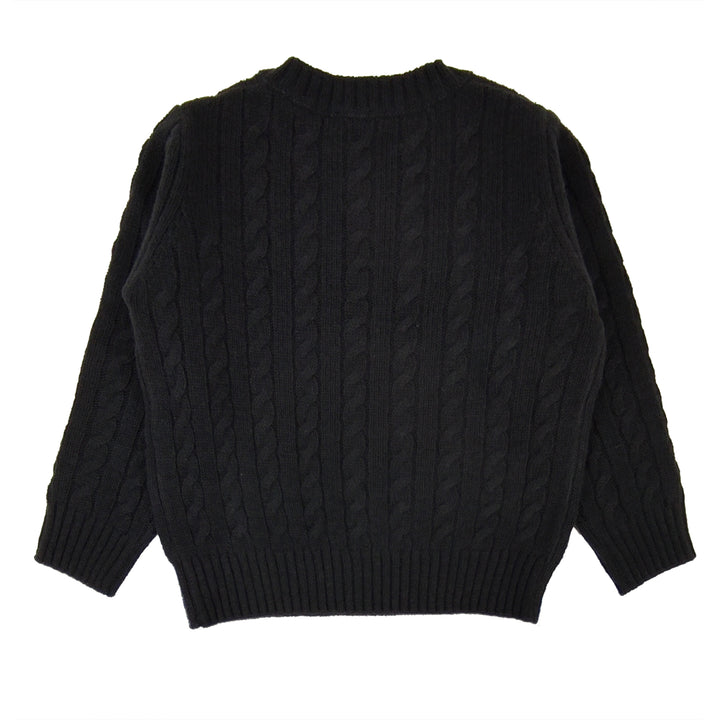 ViaMonte Shop | Il Gufo bambino maglia grigia in lana