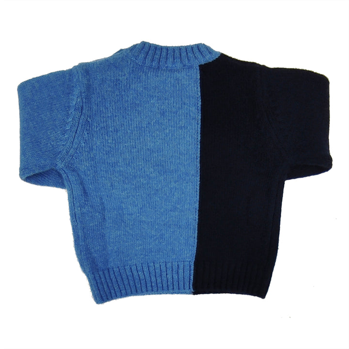 ViaMonte Shop | Il Gufo maglia baby boy in lana color block
