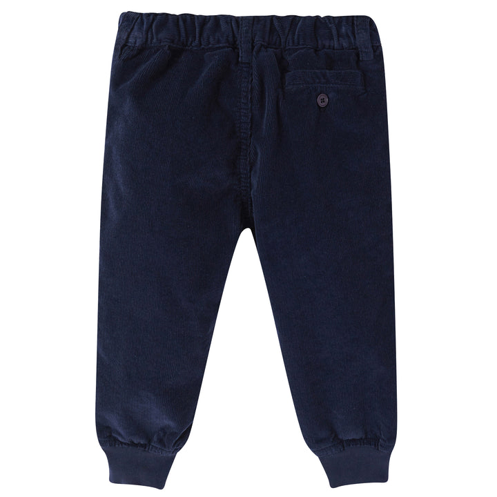 ViaMonte Shop | Il Gufo pantalone baby boy blu in velluto