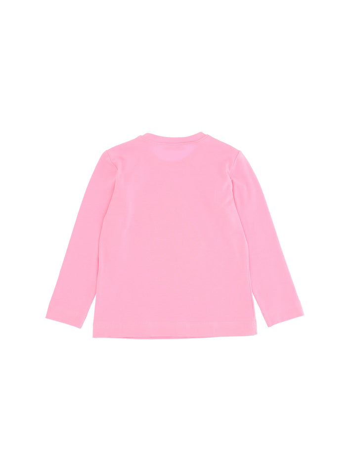 ViaMonte Shop | Monnalisa bambina t-shirt rosa in jersey di cotone