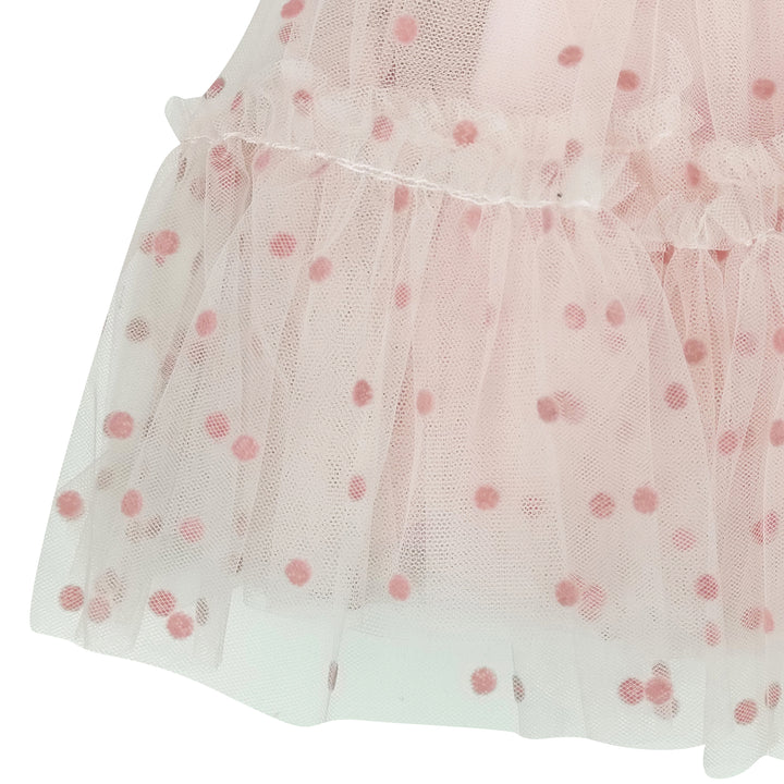 ViaMonte Shop | Monnalisa baby girl abito rosa in jersey punto Milano