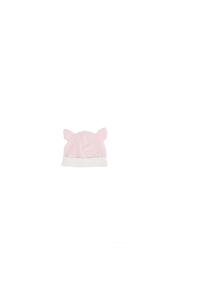 ViaMonte Shop | Monnalisa cappello baby girl rosa cotone interlock