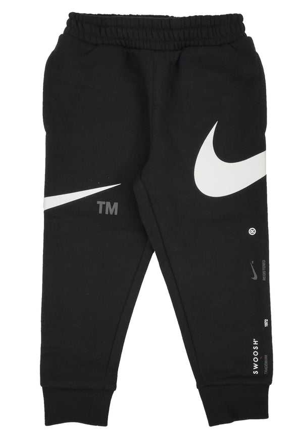 ViaMonte Shop | Nike bambino pantalone nero in felpa di cotone