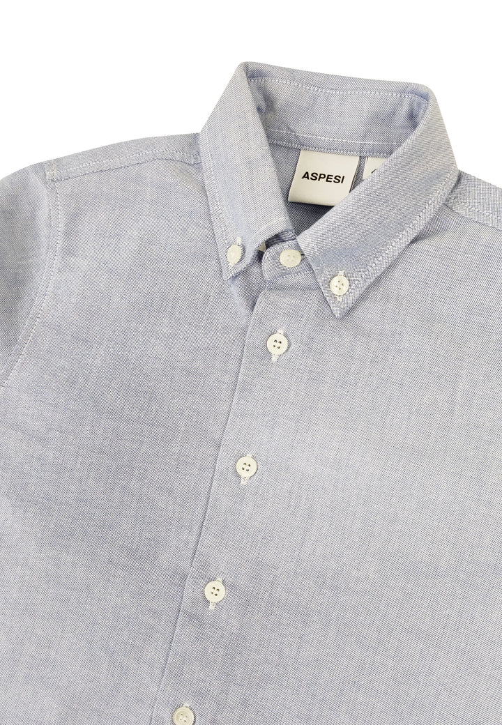 ViaMonte Shop | Aspesi teen camicia oxford azzurra in cotone