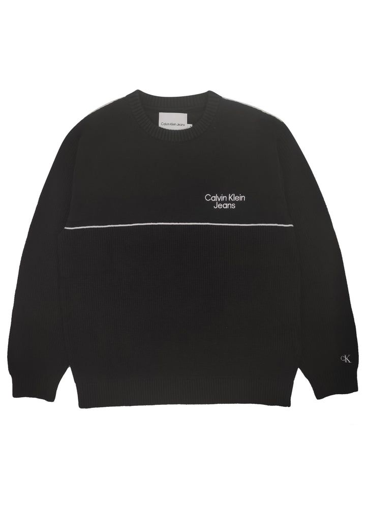 ViaMonte Shop | Calvin Klein Jeans teen maglia nera in cotone