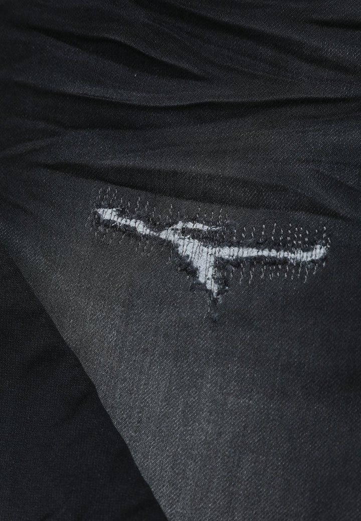 ViaMonte Shop | Diesel Kid jeans bambino krooley-ne-j nero in cotone stretch