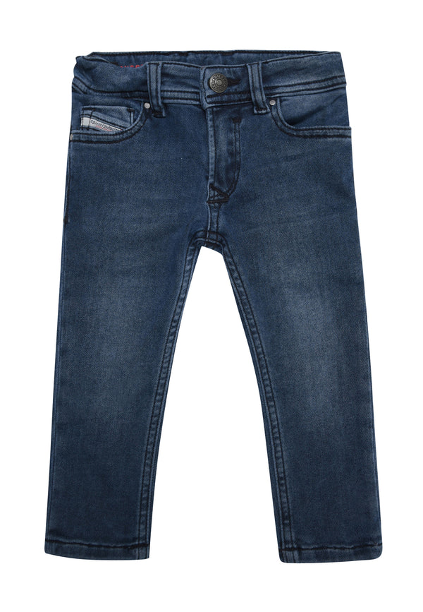 ViaMonte Shop | Diesel Kid jeans baby boy D-Slinkie-b in cotone stretch