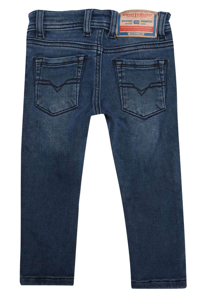 ViaMonte Shop | Diesel Kid jeans baby boy D-Slinkie-b in cotone stretch